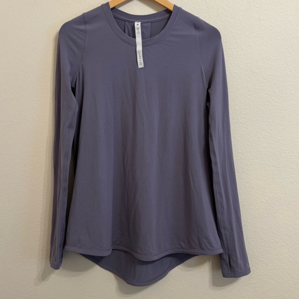 lululemon athletica Long Sleeve Top - Soft Purple